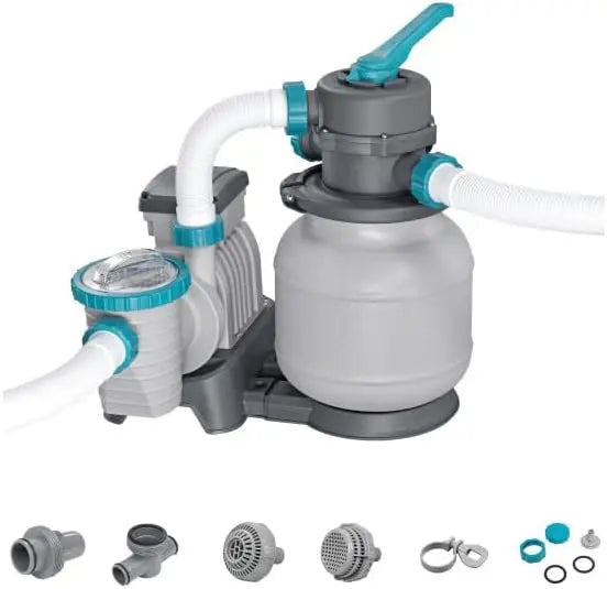 Bestway 1 - 500 GPH Above Ground Swimming Pool Sand Filter Pump
