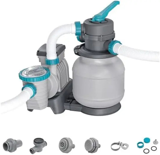 Bestway 1 - 500 GPH Above Ground Swimming Pool Sand Filter Pump