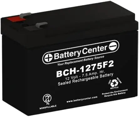 12v 7.5Ah SLA - sealed lead acid, High Rate Battery