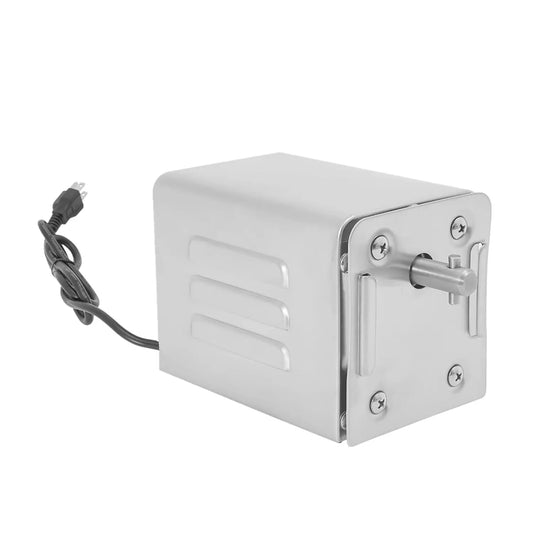 Electric Roaster Motor 40kg/88.18 lbs 15W 110-120V BBQ Motor - Stainless Steel Rotisserie Barbecue Motors, for Picnic Travel, or Party