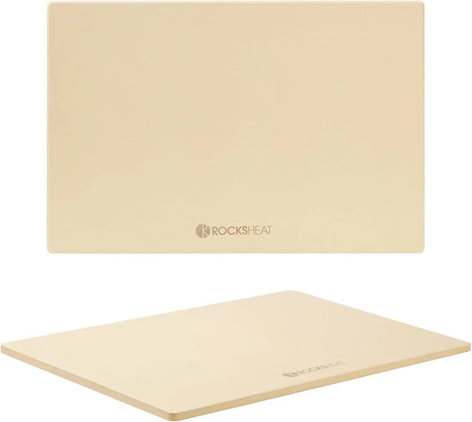 Pizza Stone - Rectangular Extra Large 23.6 Inch x 15.8 Inch x 0.6 Inch Pizza Stones for Oven Grill, Pizza Accessories, 14.19 lbs