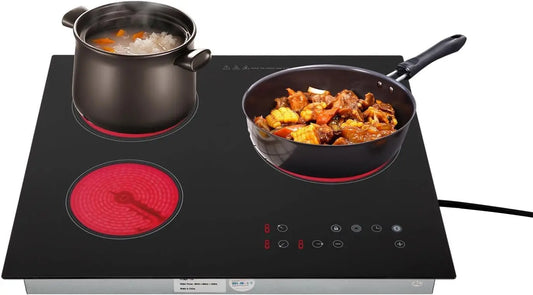 3 Burners Electric Ceramic Cooktop