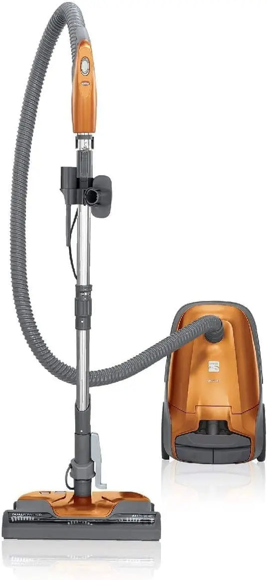 Kenmore 81214 200 Series Pet Friendly Bagged Canister Vacuum with HEPA - 2 Motor System, and 3 Cleaning Tools-Orange