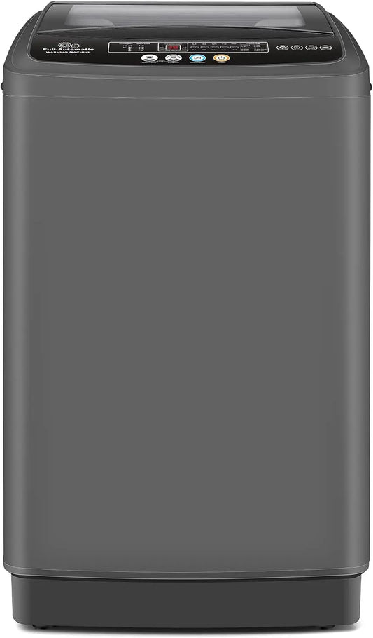 Nictemaw 20Lbs Washing Machine for Apartment - Slow-Close Glass Lid, 480W