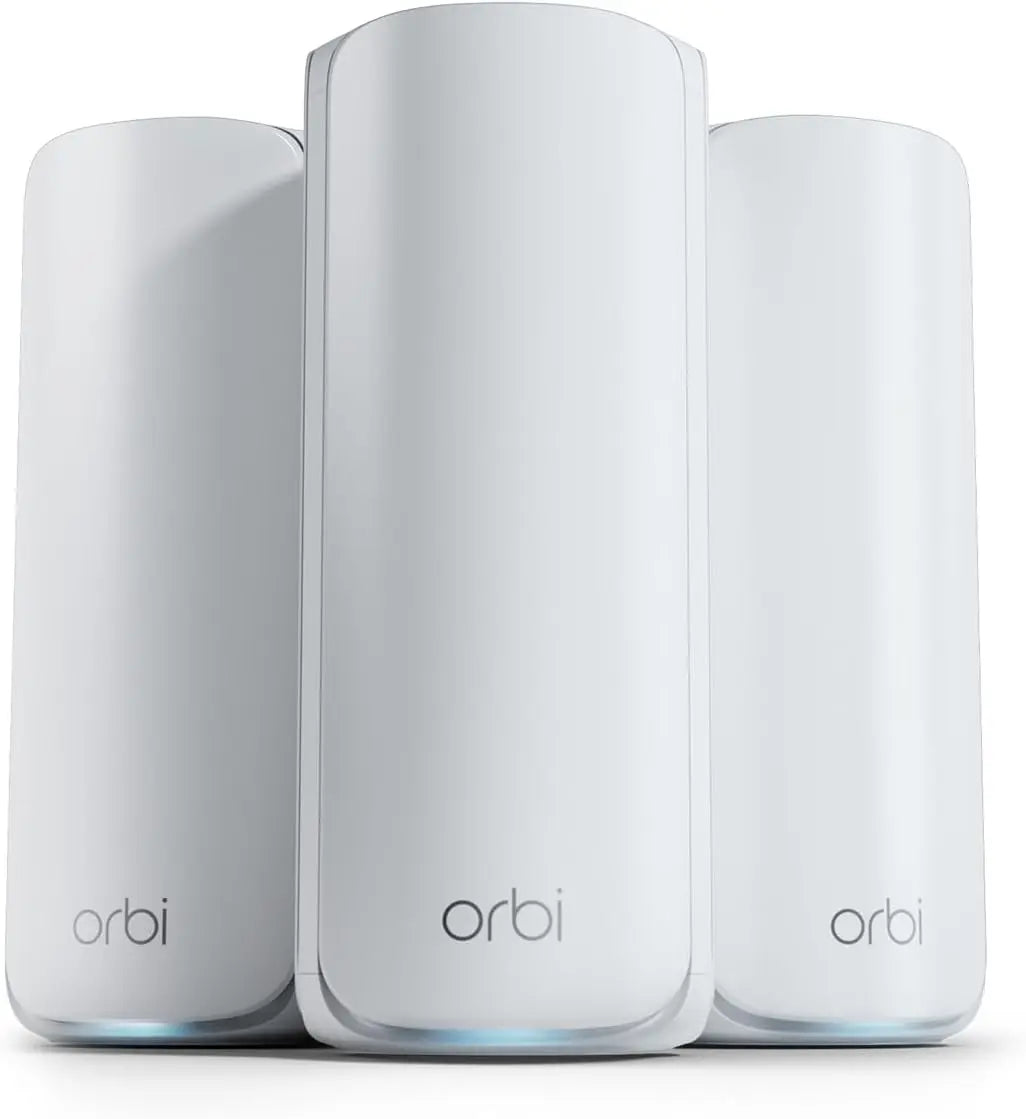 NETGEAR Orbi 770 Series WiFi 7 Mesh System - Up to 8, 000 sq ft., 3 Pack