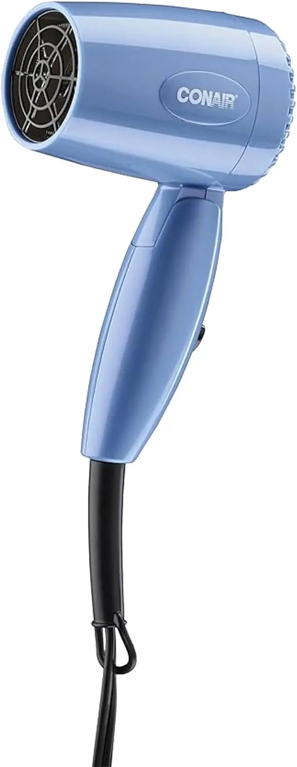 Conair Dual Voltage Hair Dryer - Compact Folding Handle Design, 1600W
