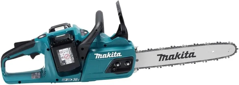 Makita DUC355Z Twin 18V - 36V, Li-Ion LXT 350mm Brushless Chainsaw, Batteries and Charger Not Included