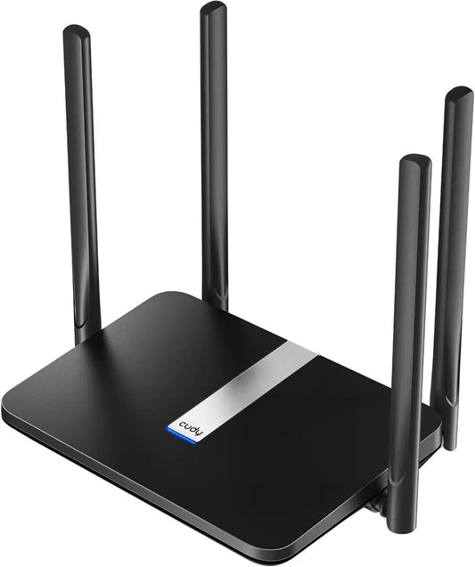 Cudy 4G AC1200 4-Port Wi-Fi 5 Dual-Band Router with SIM Slot - LT500