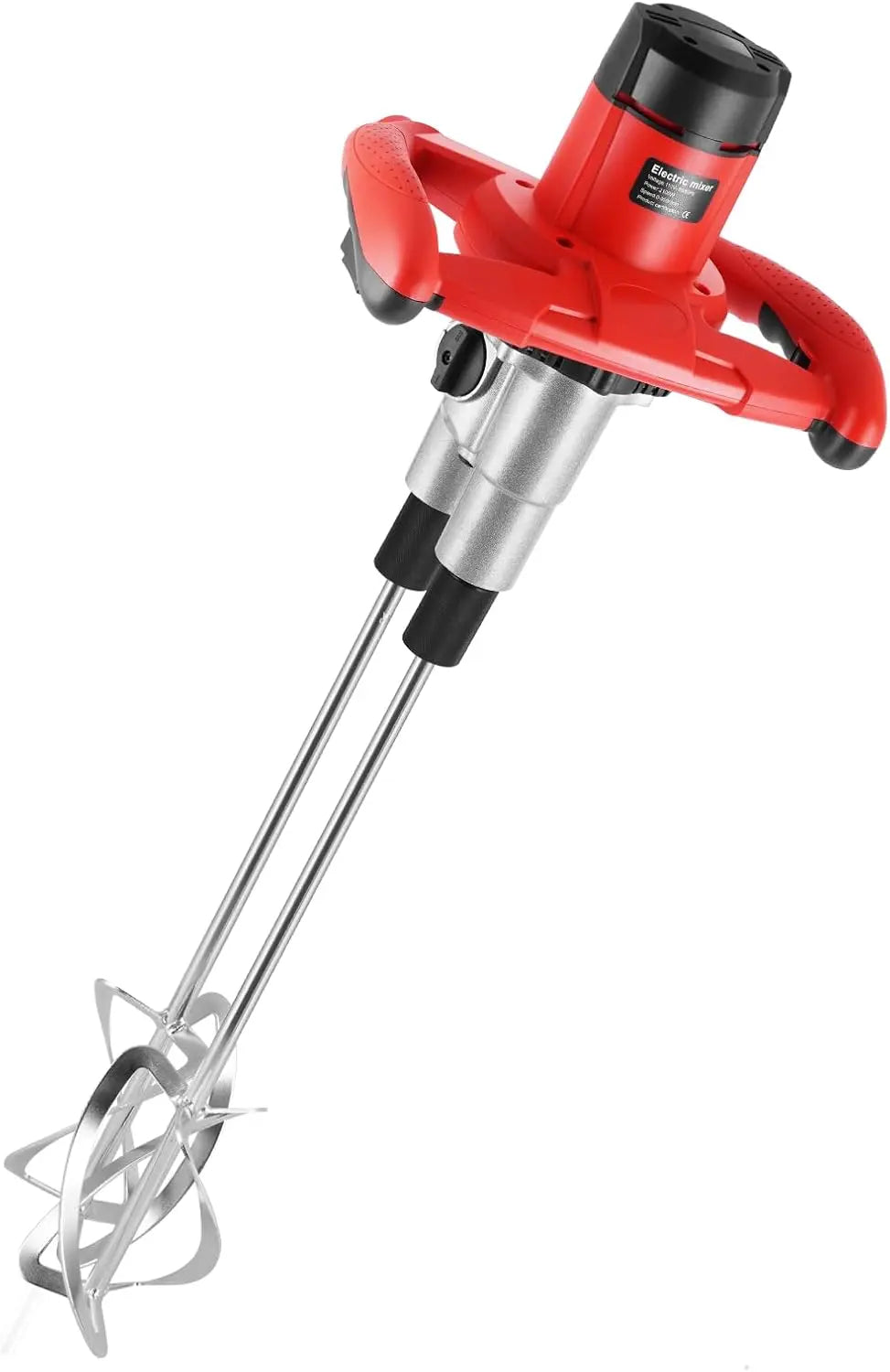 Double-Paddle Electric Cement Mixer - 2100W