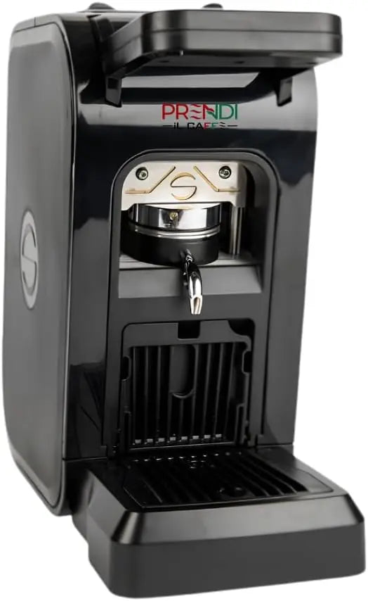 PRENDI Spinel Ciao ESE Pod Espresso Machine - Semi-Automatic Single-Serve Coffee Maker, Made in Italy, 1-Liter Water Tank, 100 Coffee Pods Included