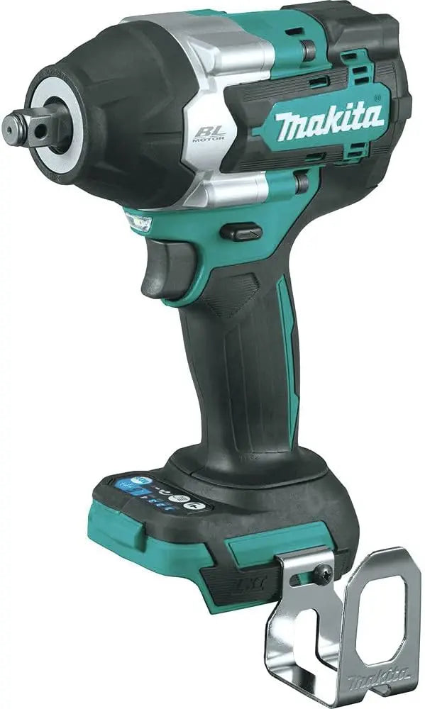 Makita XWT17Z 18V LXT Lithium-Ion Brushless Cordless 4-Speed Mid-Torque 1/2 Inch Sq. Drive Impact Wrench w/Friction Ring Anvil - Tool Only