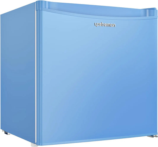 Upstreman 1.7 Cu. Ft. Mini Fridge with Freezer - Blue-FR17