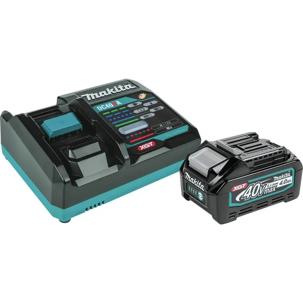 MAKITA 40V Max XGT 4.0AH Battery and Charger Starter Pack - BL4040, DC40RA 4.0AH BL4040DC