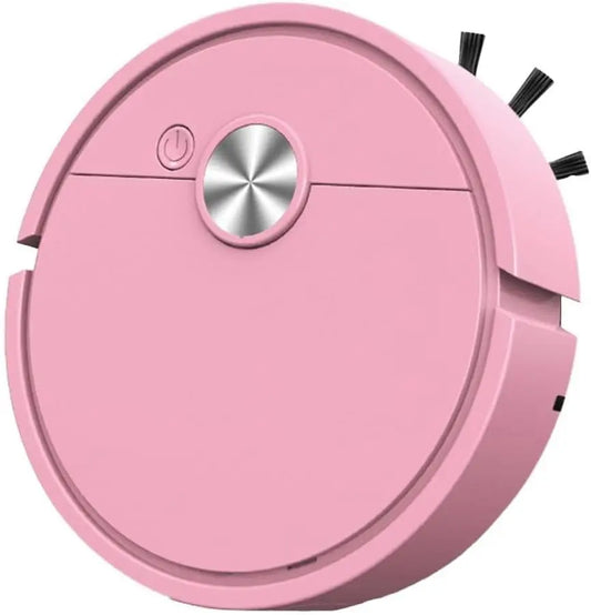 Smart Robot Vacuum Cleaner Intelligent Floor Cleaning Robot - Pink