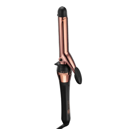 CONAIR INFINITIPRO Rose Gold Titanium 1-Inch Curling Iron - 1-inch barrel produces classic curls, for use on short, medium, and long hair