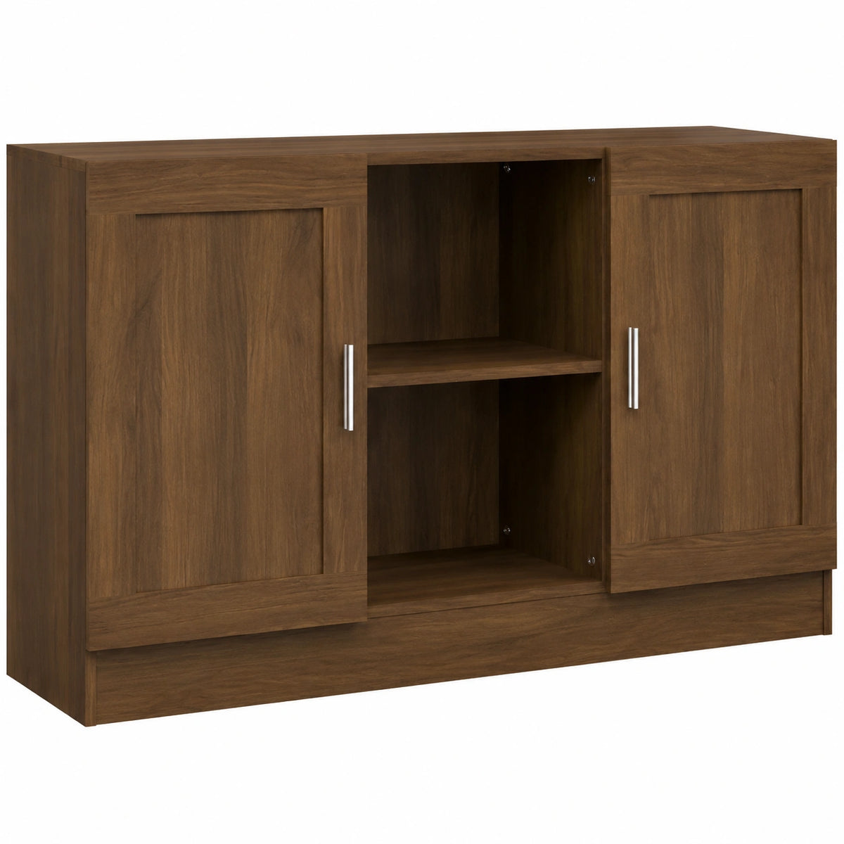 Credenza in Rovere Marrone 120x31x70 cm, Design Moderno