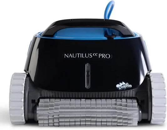 Dolphin Nautilus CC Pro Wi-Fi Automatic Robotic Pool Vacuum Cleaner - Wall Climbing, Waterline Scrubber Brush