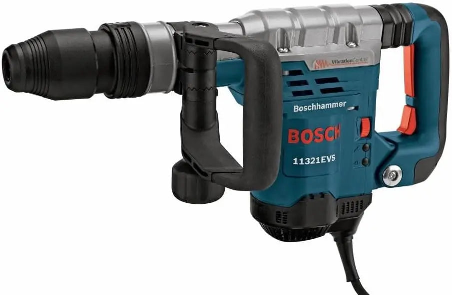 BOSCH 11321EVS Demolition Hammer - 13 Amp 1-9/16 Inch Corded Variable Speed SDS-Max Concrete Demolition Hammer with Carrying Case
