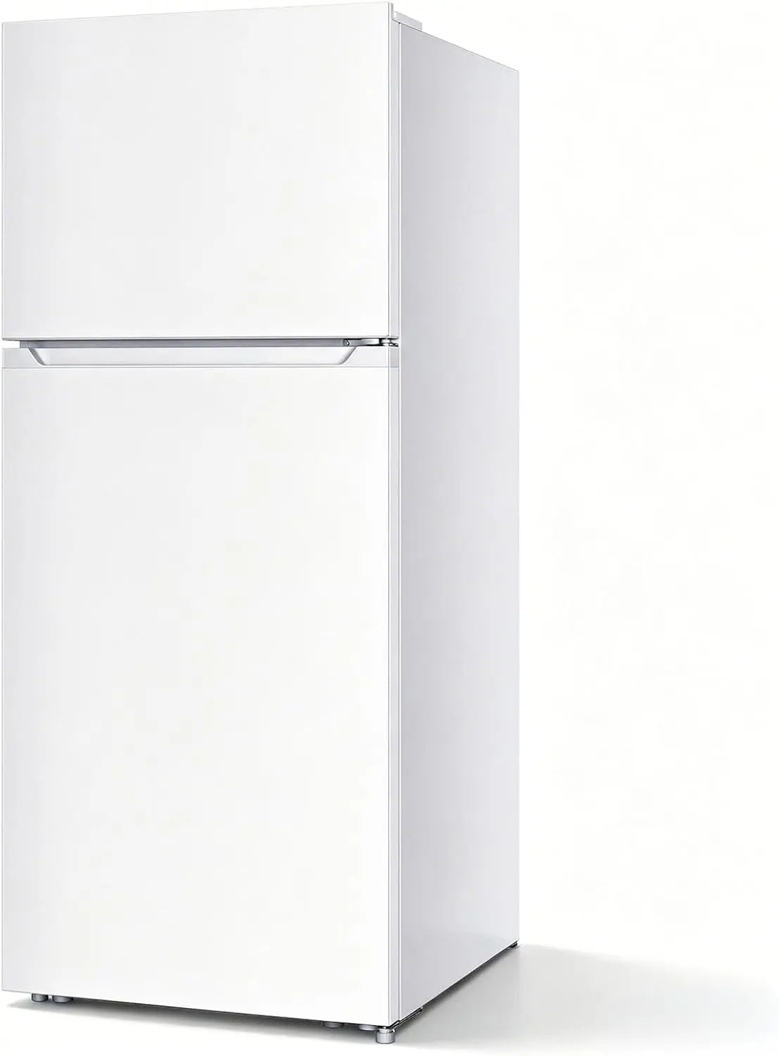 Antarctic Star 17.6 Cu. Ft. - 2 Door Refrigerator with Freezer, Adjustable Thermostat, Reversible Door for Kitchen, Dorm and Office, White