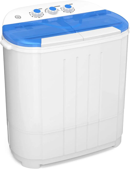 Auertech 14 Lbs Portable Washing Machine - Portable Washer for Apartment with 9 Lbs Washer, 5 Lbs Spinner