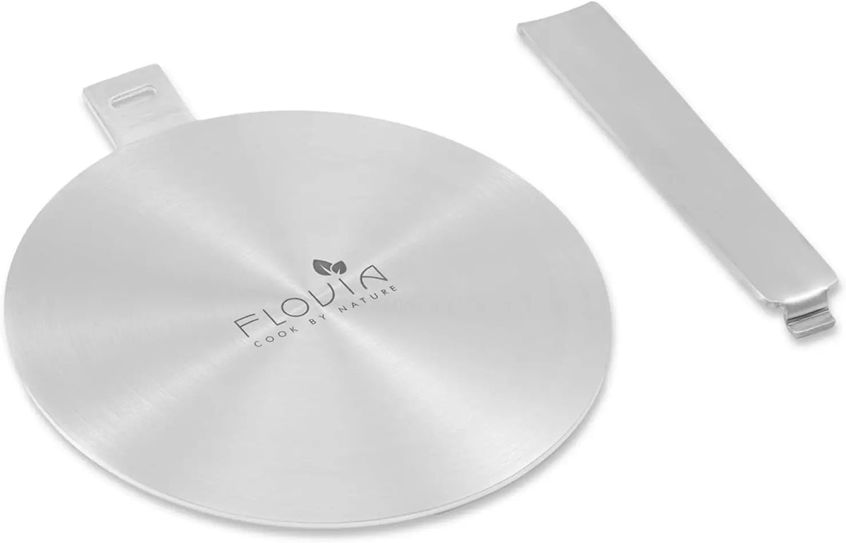 9.45 Inch Stainless Steel Induction Adapter Plate Heat Diffuser for Induction Electric Gas Glass Cooktop
