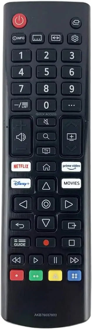 Universal Remote for LG Smart TV - Compatible with All LG LED OLED NanoCell QNED LCD WebOS 4K 8K UHD HDTV HDR Smart TVs