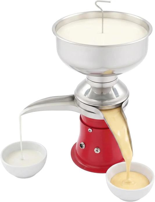 Milk Cream Centrifugal Separator - 50l/H Output 10500 Rpm Electric Cream Separator, 110-240v, 30w