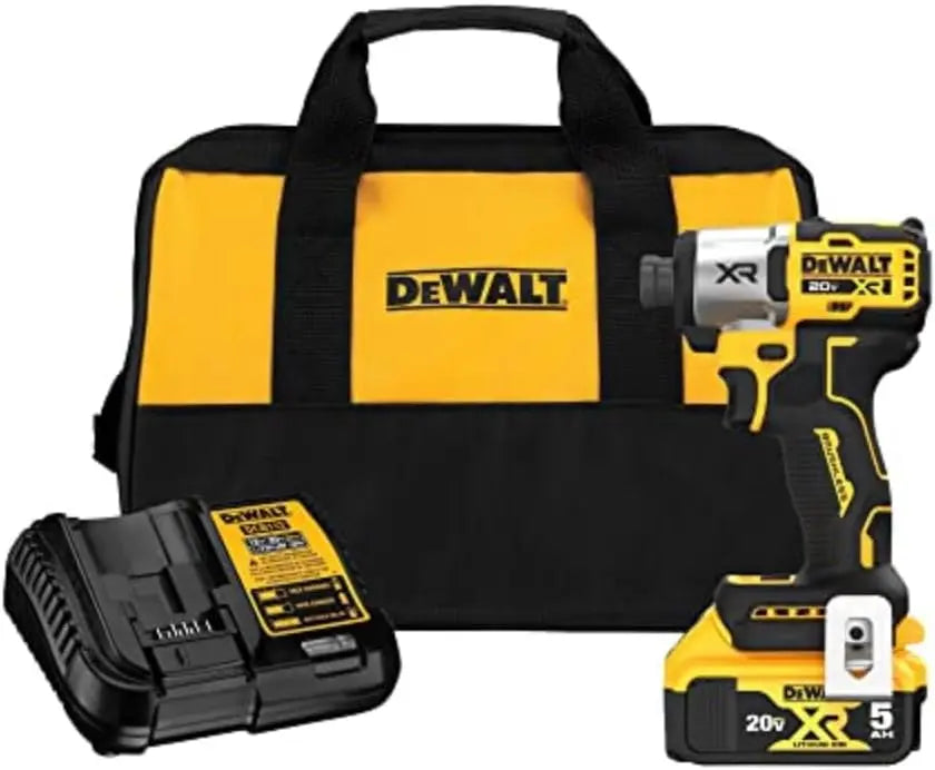 DEWALT 20V Max Impact Driver - Cordless, 3-Speed, Battery and Charger Included, DCF845P1