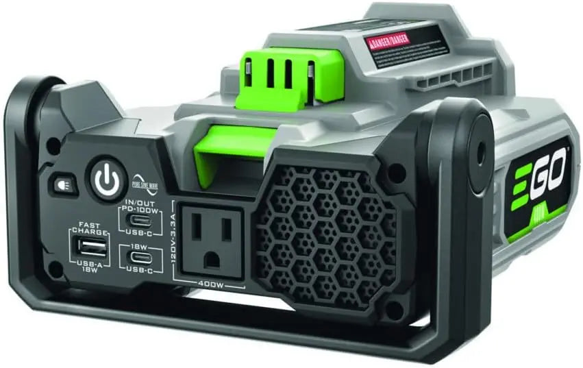 EGO POWER+ Portable Inverter - 400W, Power Inverter Generator, Quiet. Battery and Charger Not Included, PAD5000