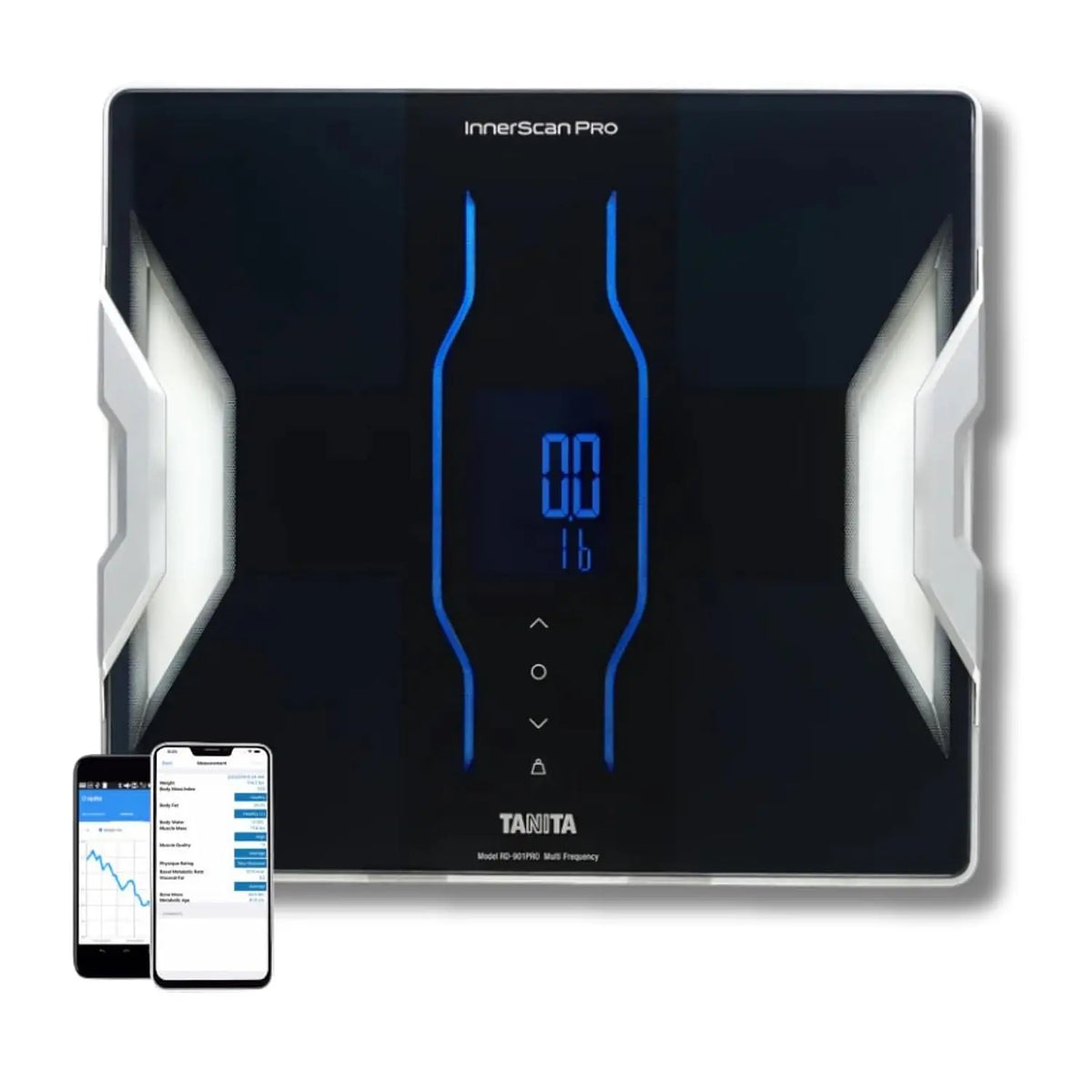 Tanita RD-901 InnerScan PRO Full Body Composition Monitor - Japan Technology, Multi Frequency Analysis, Bluetooth Smart Scale, Muscle Quality Score