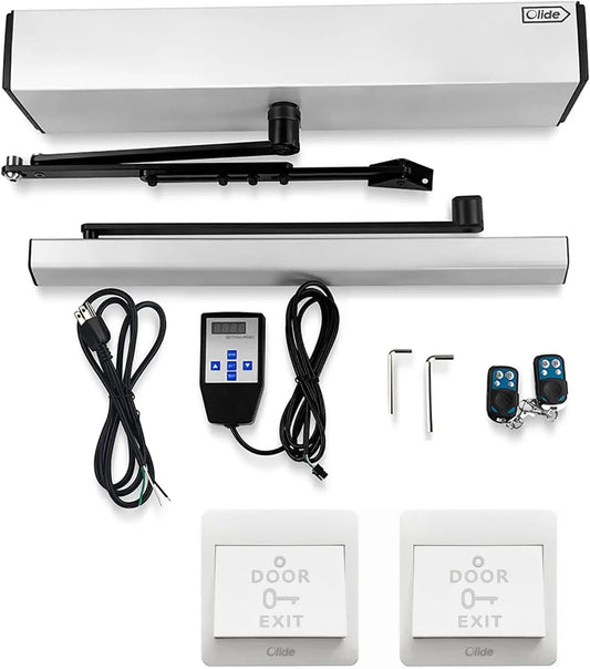 Olideauto DSW120 Handicap Door Opener for Disabilities - ADA Swing Door Operator Low Energy