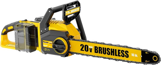 16 Inch 40V Brushless Cordless Chainsaw for DeWALT 20V Max - Bare Tool