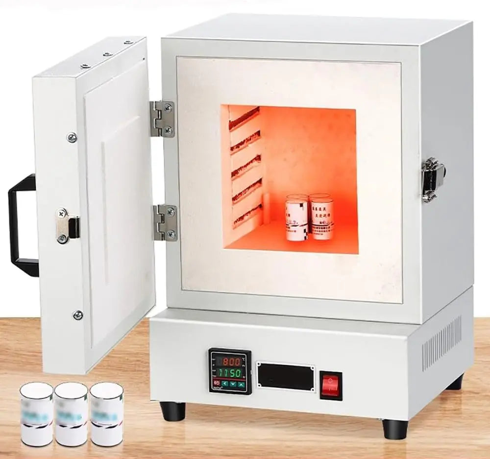 2000w Jewelry Casting Burnout Oven Machine - Electric Kiln Furnace, 1150°c Temperature Control, 4 Sided Constant Temperature