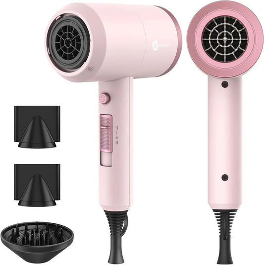 Slopehill Professional Ionic Hair Dryer - Pottery Pink and Rose Gold