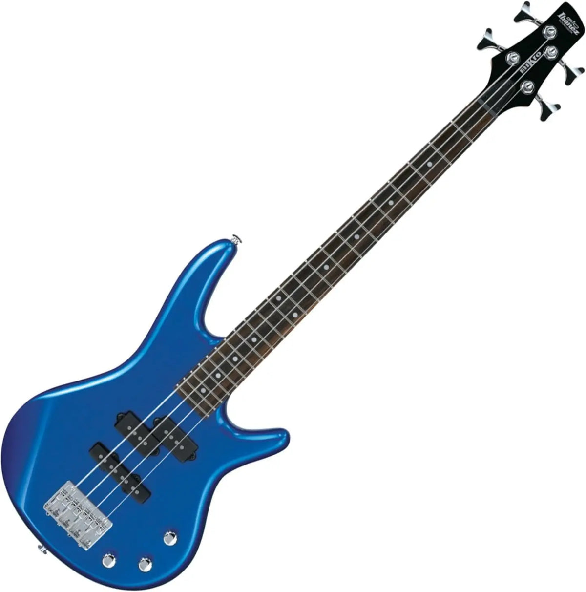 Ibanez - GSRM20 SLB Starlight Blue Mikro Compact 4-String Electric Bass Guitar