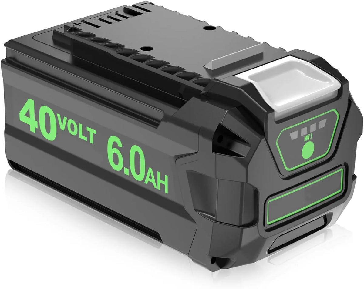 1 Pack 6000mAh - 29472 Lithium ion Replacement for Greenworks 40 Volt Battery