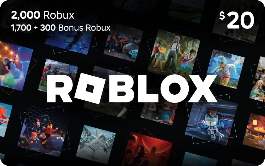 Roblox Digital Gift Card - 2, 000 Robux [Includes Exclusive Virtual Item] [Digital Code]