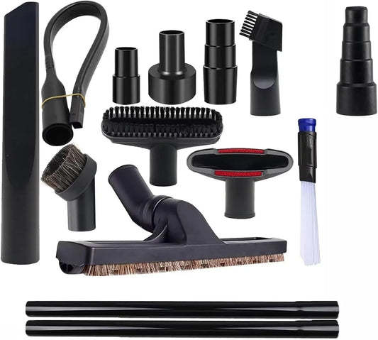 Vacuum Attachment Kit for Bosch Professional Gas 35 L AFC - Universal Vacuum Cleaner Accessories, 32/35mm Adapter, Flexible Hose, 13pcs