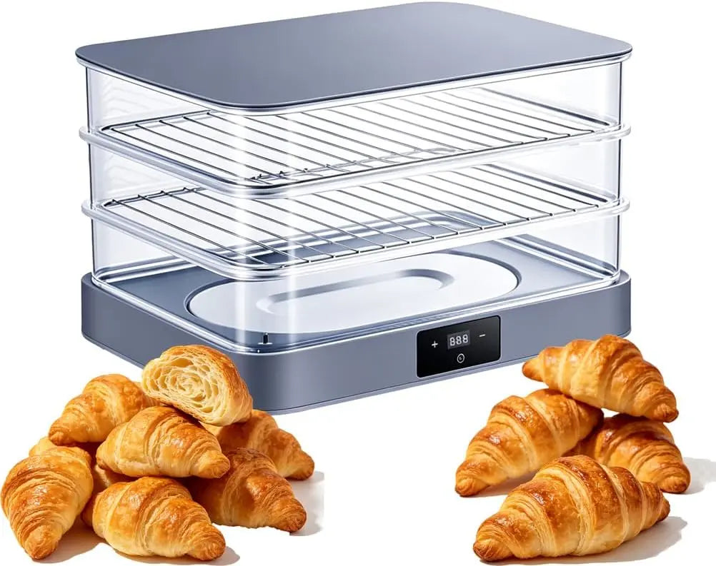 Electric Dough Proofer Machine - With 40L Capacity And Temperature Control
