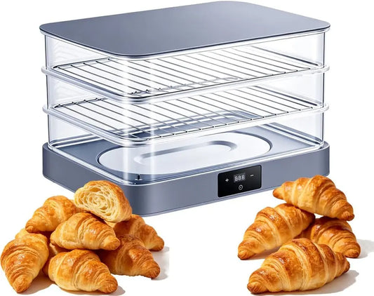 Electric Dough Proofer Machine - With 40L Capacity And Temperature Control