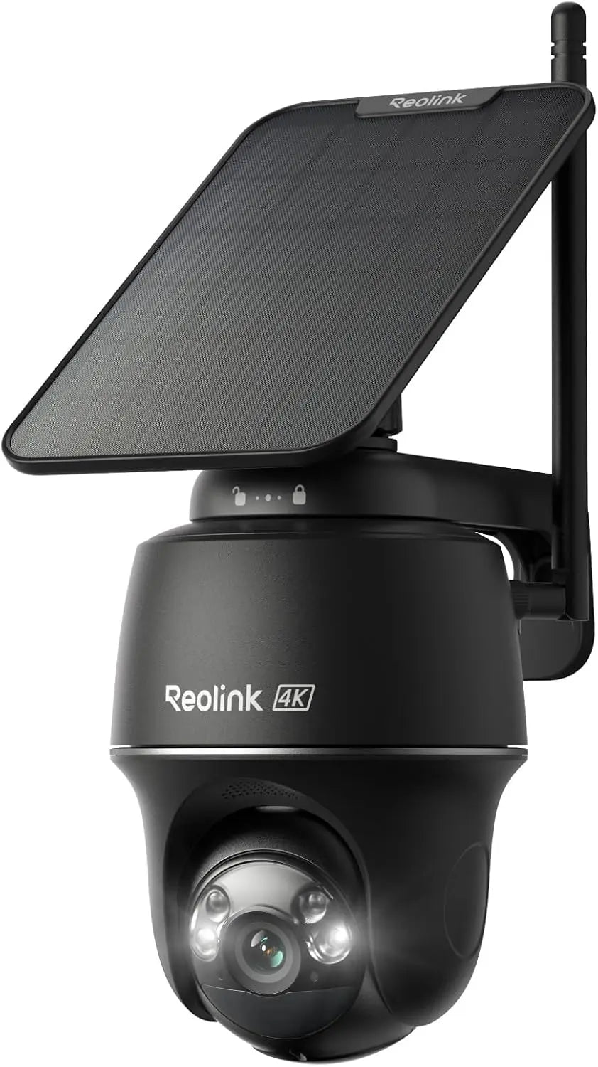 REOLINK Argus PT Ultra First - 4K Solar Security Cameras Wireless Outdoor