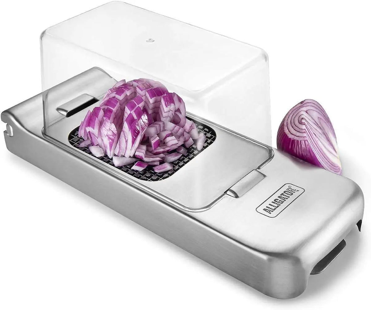 Alligator - Stainless Steel Chopper - Onion dicer, Vegetable and Fruit Cutter