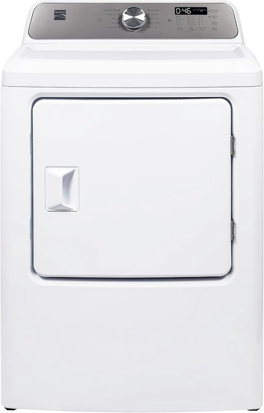 Kenmore - 7.0 Cu. Ft. Front Load Gas Dryer - White