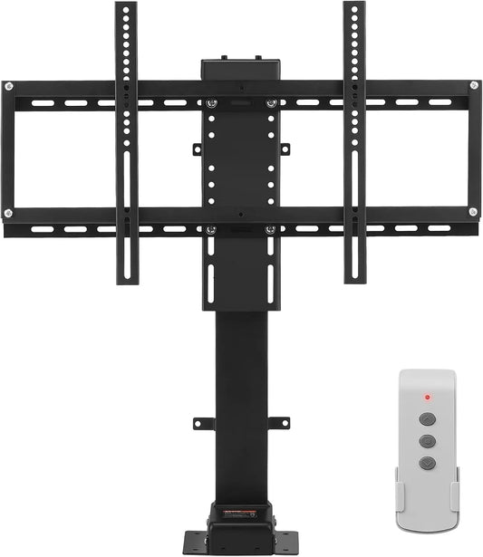 VEVOR Swivel Motorized TV Lift Stroke Length 40 Inch Motorized TV Mount Fit for 32-70 Inch TV Lift - Remote Control Height Adjustable 28.74-68.11 Inch