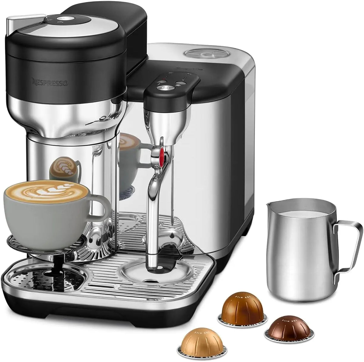 Nespresso Vertuo Creatista Coffee & Espresso Maker by Breville - Black