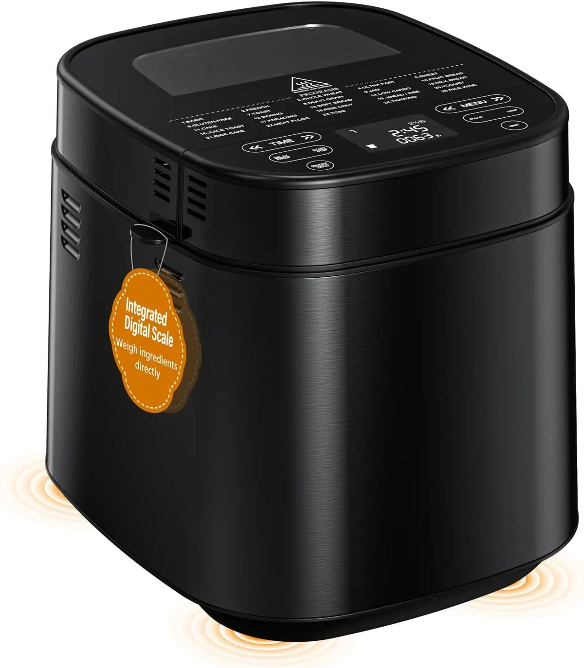 2026 2.5LB Bread Maker with Built-in Electronic Scale