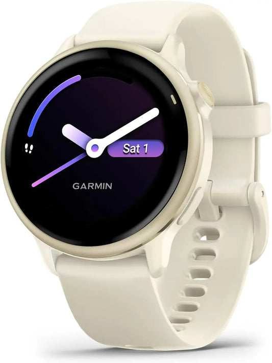 Garmin vívoactive 6 - Health & Fitness GPS Smartwatch, 42mm, Bone