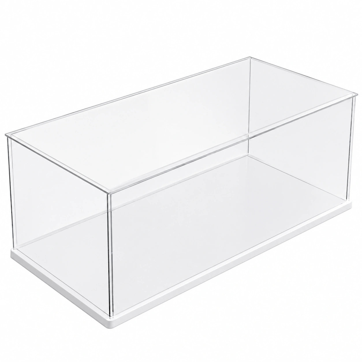 Vetrina in Plexiglass Spessa con LED per Modellini Lego 50x20x20cm