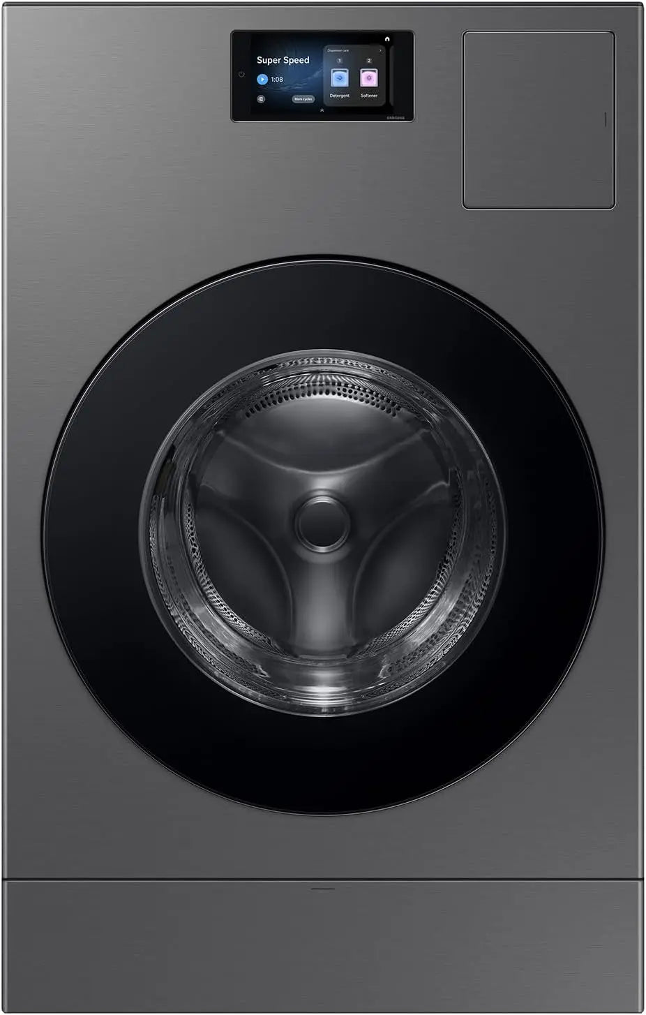 Samsung 5.3 Cu. Ft. Bespoke AI Laundry Vented Combo All-in-One Ultra Capacity Washer and Electric Dryer - AI Home, Dark Steel, WD90F53AVSUS