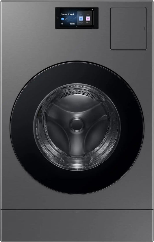 Samsung 5.3 Cu. Ft. Bespoke AI Laundry Vented Combo All-in-One Ultra Capacity Washer and Electric Dryer - AI Home, Dark Steel, WD90F53AVSUS